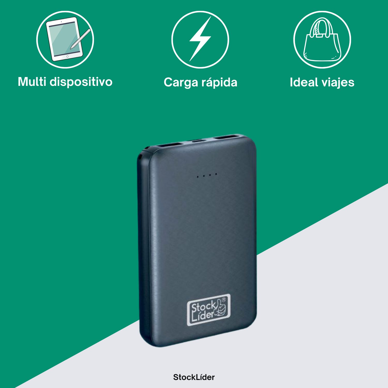 power bank carga rapida
